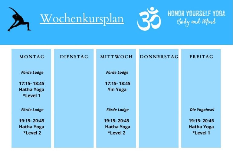 Kevin Wochenplan