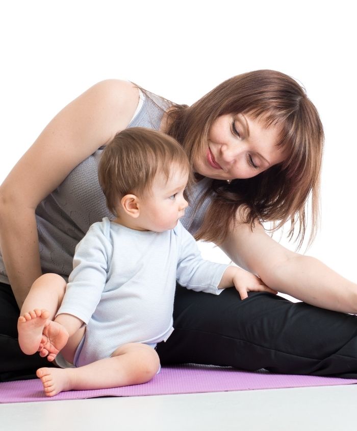 Yoga nach der Geburt- Inger von Aswege ( Online / vor Ort )